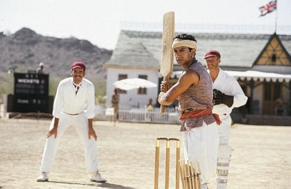 「ラガーン」Paul Blackthorne & アーミル・カーンの画像