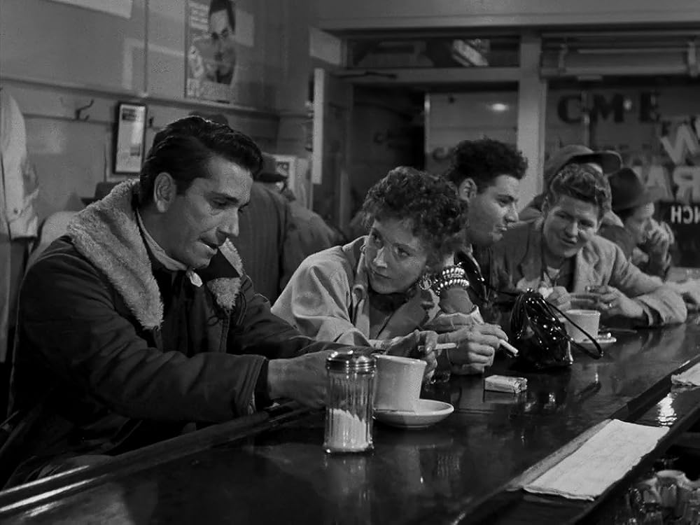 「深夜復讐便」リチャード・コンテ & バレンティナ・コルテーゼの画像