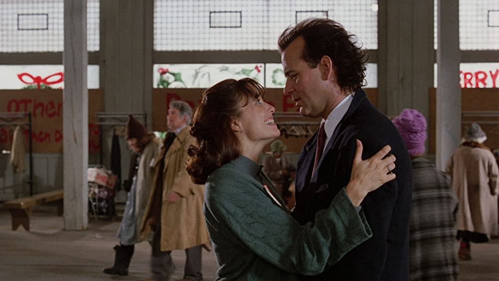 「3人のゴースト」ビル・マーレイ & カレン・アレンの画像