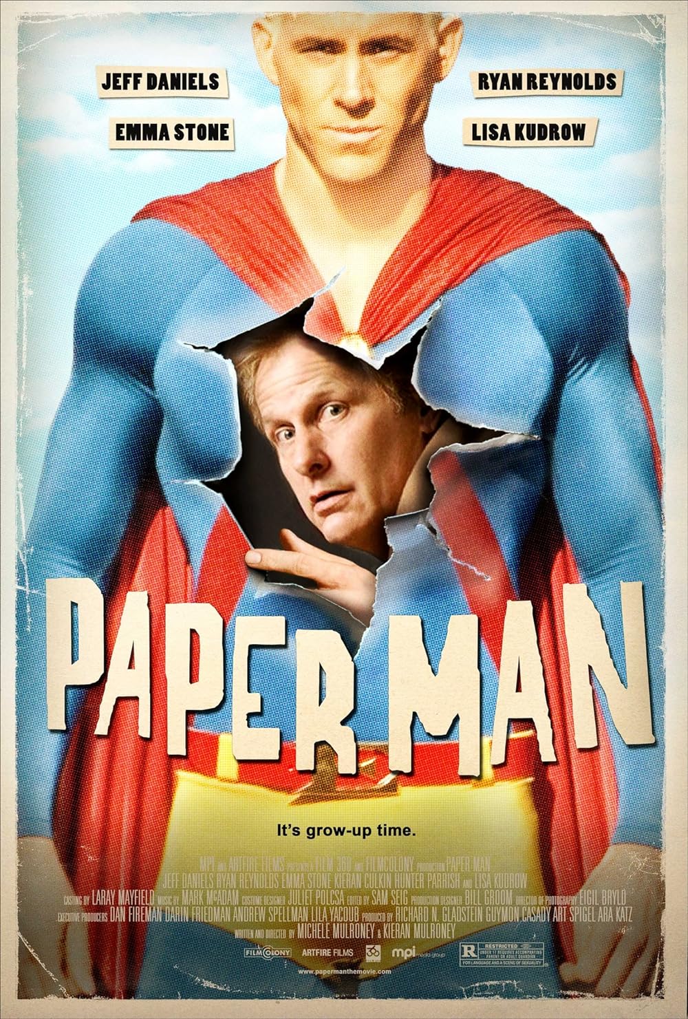 「ペーパーマン PaperMan」ジェフ・ダニエルズ & ライアン・レイノルズの画像