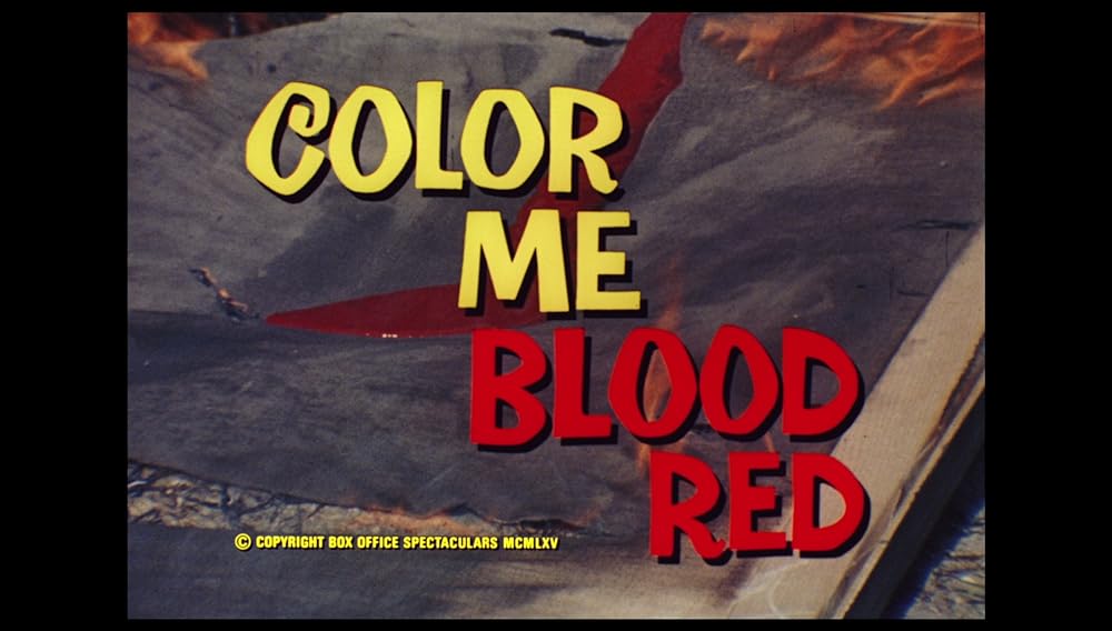 「カラー・ミー・ブラッド・レッド」の画像