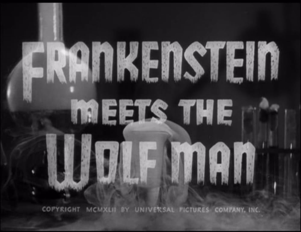 フランケンシュタインと狼男の画像