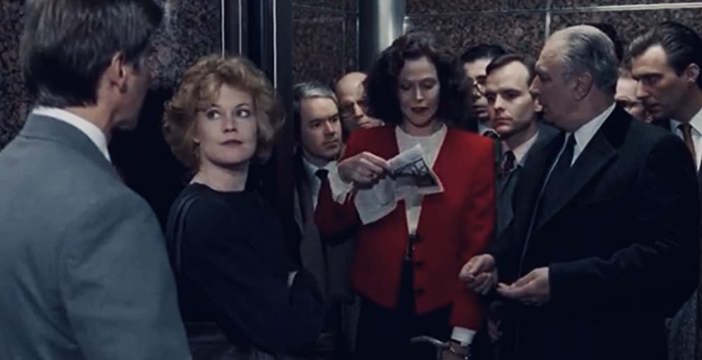 「ワーキング・ガール」ハリソン・フォード & シガニー・ウィーバー & メラニー・グリフィス & フィリップ・ボスコ & ティモシー・カーハートの画像