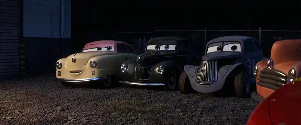 「カーズ／クロスロード」クリス・クーパー & ネイサン・フィリオン & マーゴ・マーティンデイル & イザイア・ウィットロック・Jr.の画像