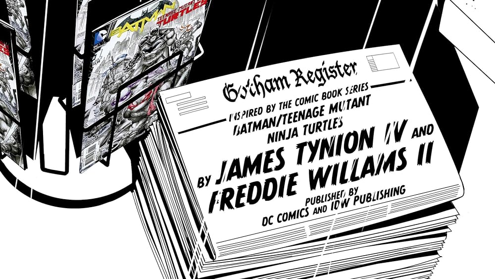 バットマン vs ミュータント・タートルズの画像