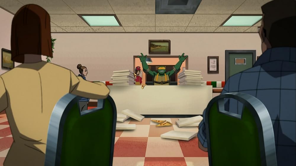 バットマン vs ミュータント・タートルズの画像