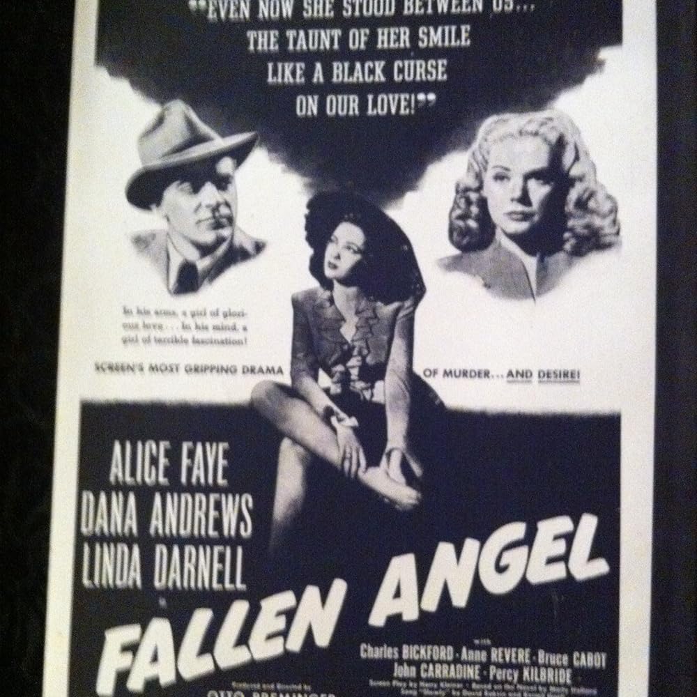 「堕ちた天使」ダナ・アンドリュース & リンダ・ダーネル & Alice Fayeの画像