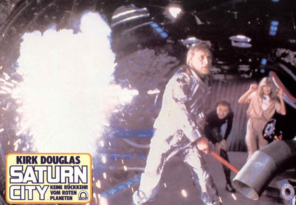「スペース・サタン」カーク・ダグラス & ハーベイ・カイテル & ファラ・フォーセットの画像