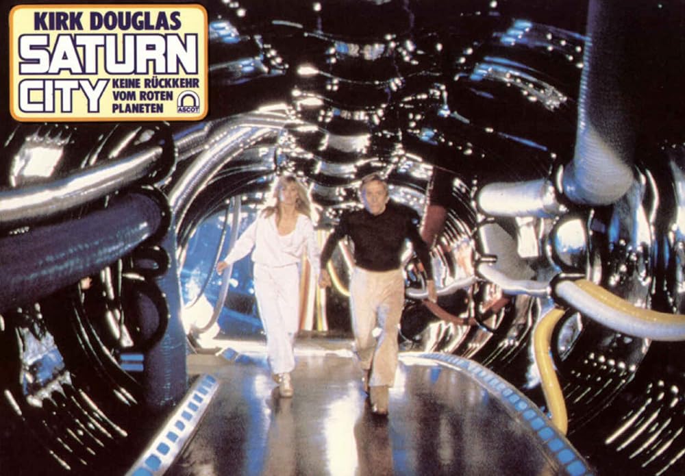 「スペース・サタン」カーク・ダグラス & ファラ・フォーセットの画像