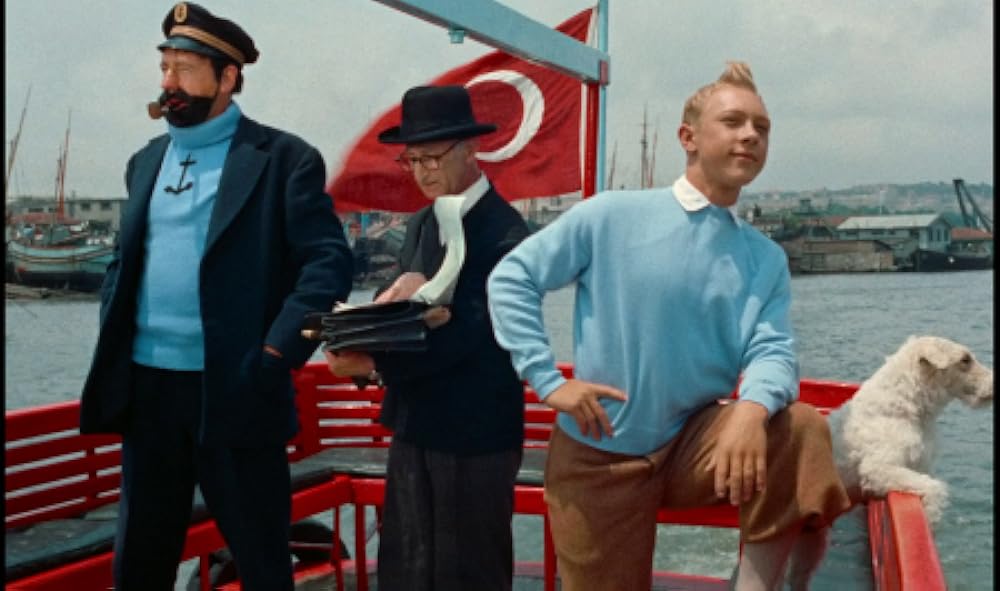 タンタンとトワゾンドール号の神秘の画像