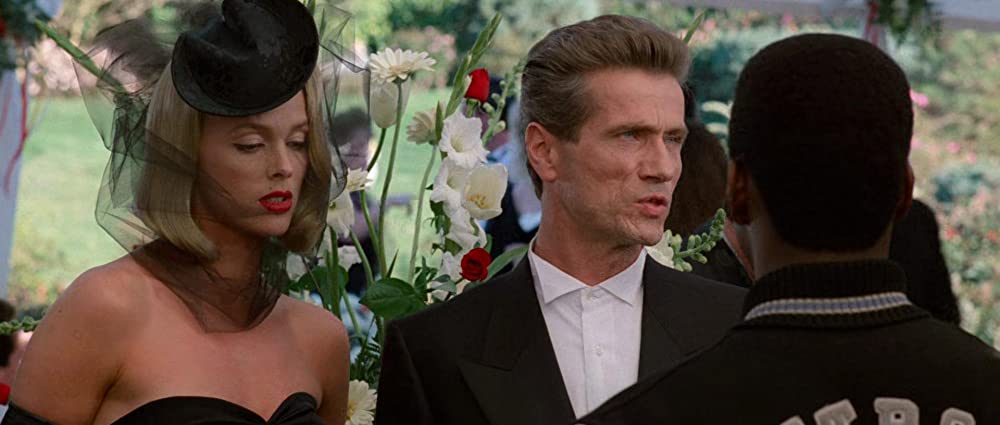 「ビバリーヒルズ・コップ2」エディ・マーフィ & ブリジット・ニールセン & ユルゲン・プロフノウの画像