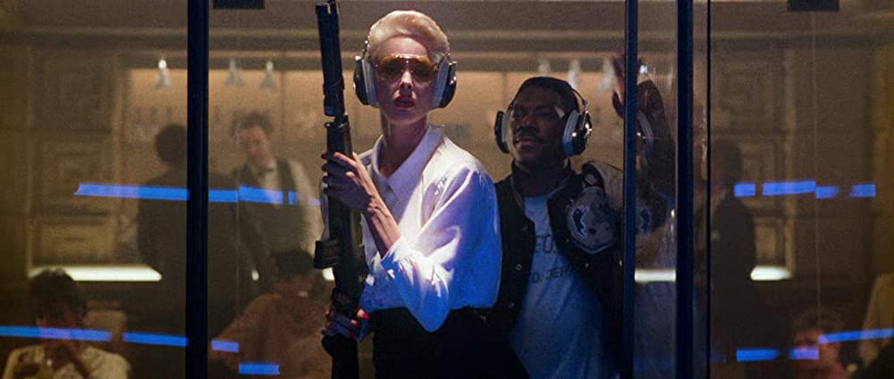 「ビバリーヒルズ・コップ2」エディ・マーフィ & ブリジット・ニールセンの画像