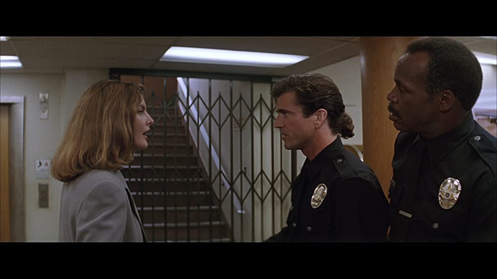 「リーサル・ウェポン3」メル・ギブソン & ダニー・グローバー & レネ・ルッソの画像