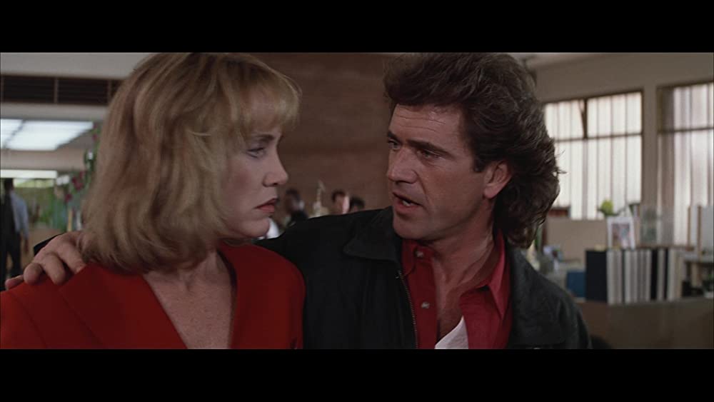 「リーサル・ウェポン3」メル・ギブソン & メアリー・エレン・トレイナーの画像