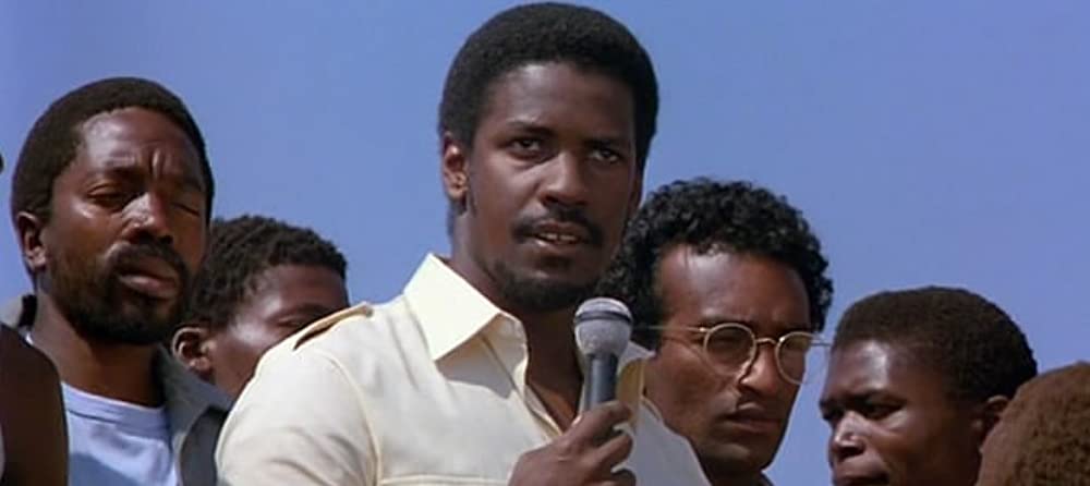 「遠い夜明け」デンゼル・ワシントンの画像