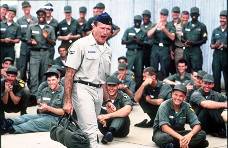 「グッドモーニング，ベトナム」ロビン・ウィリアムズの画像