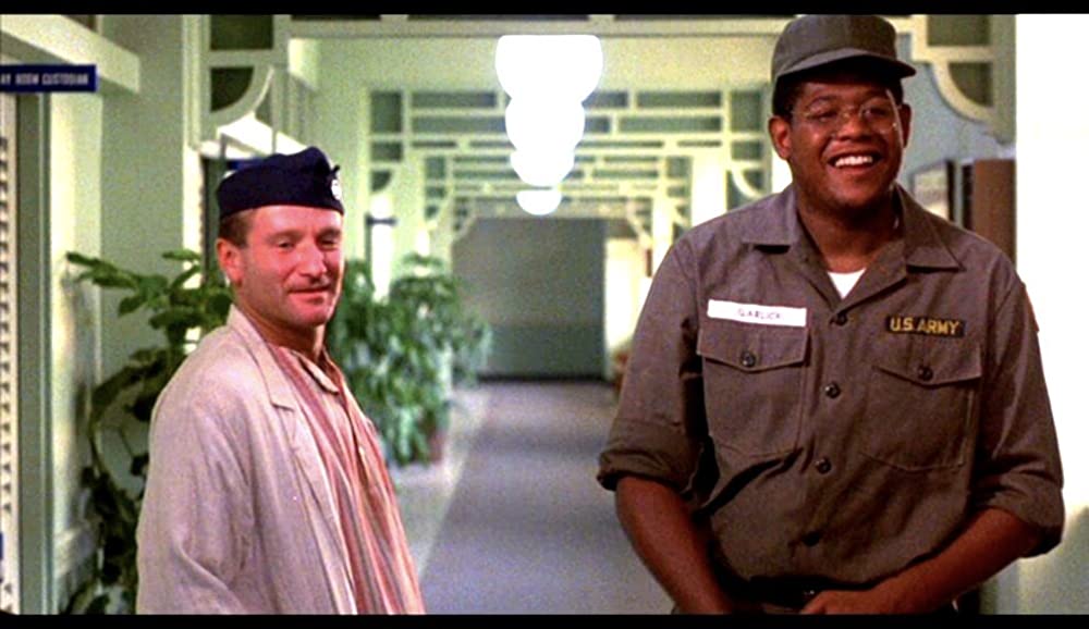 「グッドモーニング，ベトナム」ロビン・ウィリアムズ & フォレスト・ウィテカーの画像