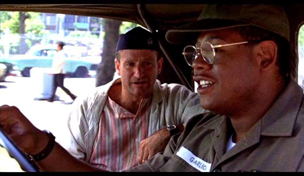 「グッドモーニング，ベトナム」ロビン・ウィリアムズ & フォレスト・ウィテカーの画像