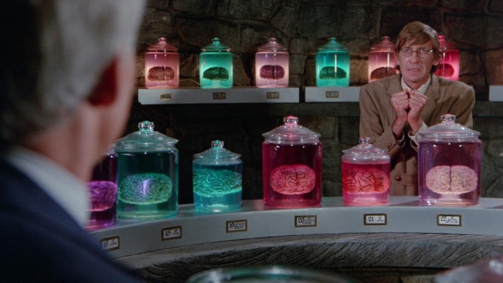 2つの頭脳を持つ男の画像