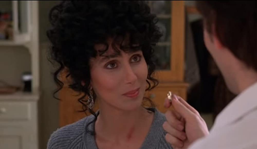 「月の輝く夜に」ニコラス・ケイジ & Cherの画像