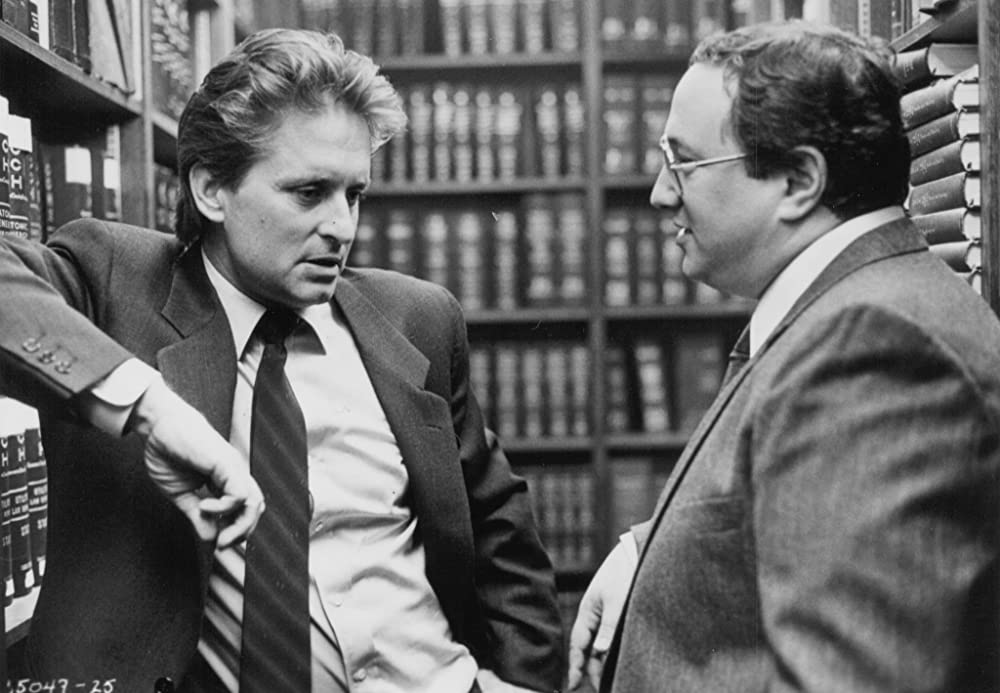 「危険な情事」マイケル・ダグラス & スチュアート・パンキンの画像