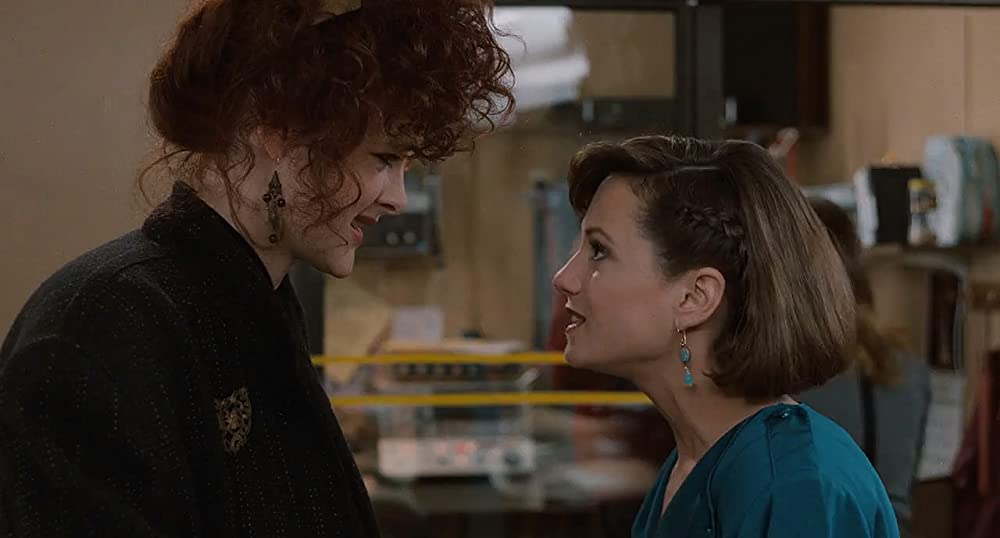 「ブロードキャスト・ニュース」ジョーン・キューザック & ホリー・ハンターの画像