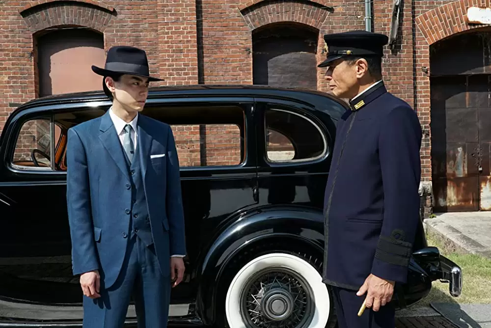 「アルキメデスの大戦」舘ひろし & 菅田将暉の画像