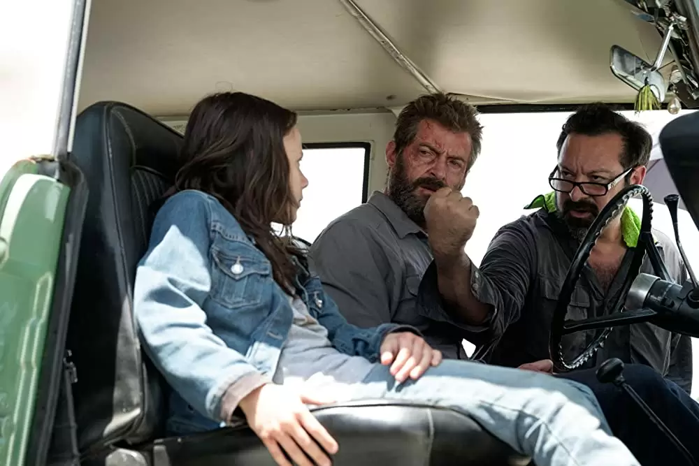 「LOGAN ローガン」ジェームズ・マンゴールド & ヒュー・ジャックマン & ダフネ・キーンの画像