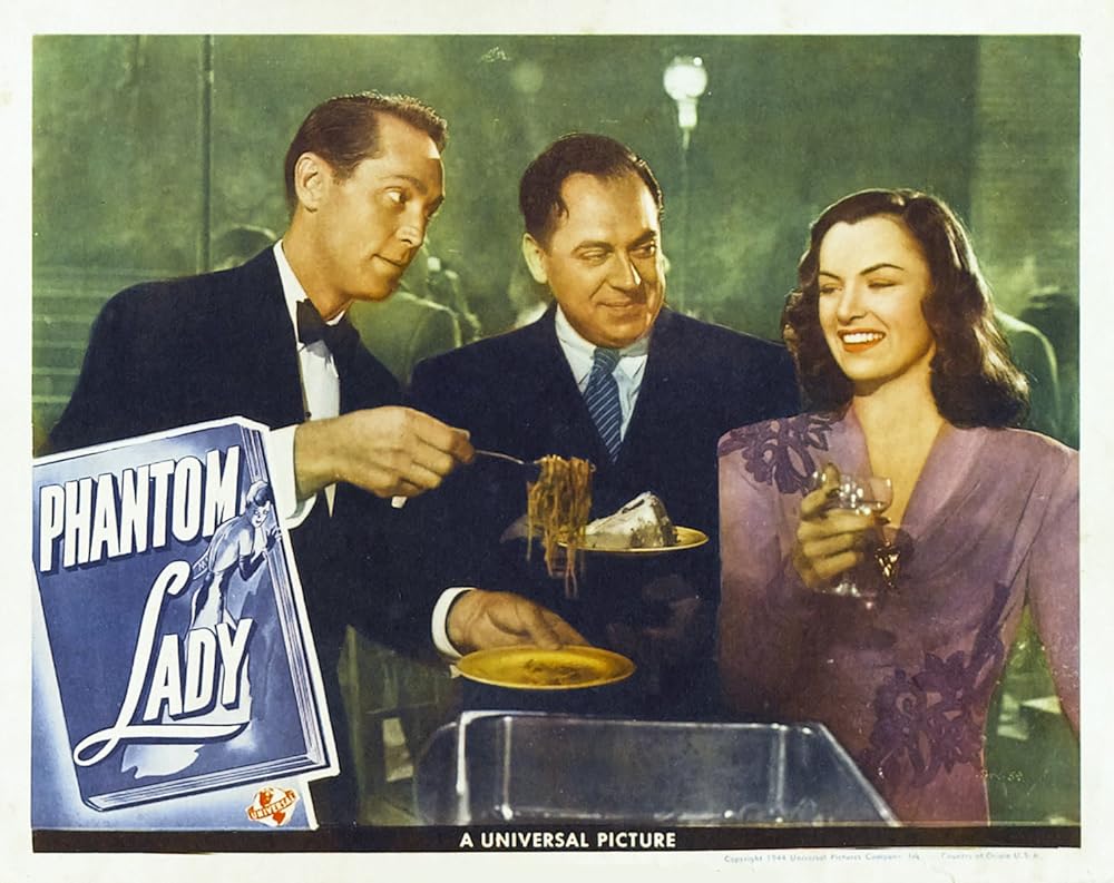 「幻の女」トーマス・ゴメス & Ella Raines & フランチョット・トーンの画像