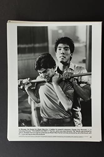 「ベスト・キッド2」ラルフ・マッチオ & ユージ・オクモトの画像