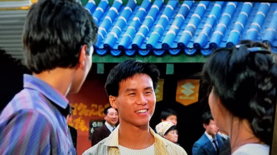 「ベスト・キッド2」タムリン・トミタ & 黄荣亮 & ラルフ・マッチオの画像