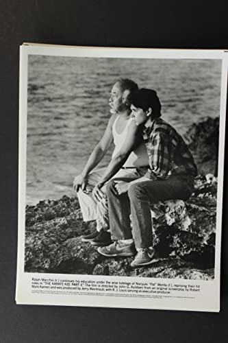 「ベスト・キッド2」ラルフ・マッチオ & 森田则之の画像