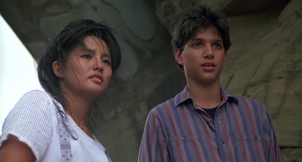 「ベスト・キッド2」タムリン・トミタ & ラルフ・マッチオの画像