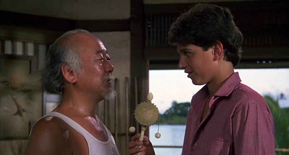 「ベスト・キッド2」ラルフ・マッチオ & 森田则之の画像