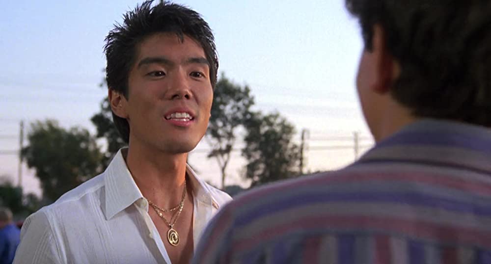 「ベスト・キッド2」ラルフ・マッチオ & ユージ・オクモトの画像