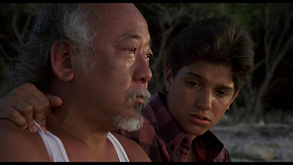 「ベスト・キッド2」ラルフ・マッチオ & 森田则之の画像