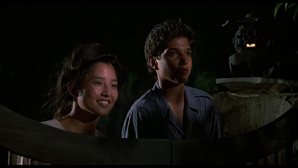 「ベスト・キッド2」タムリン・トミタ & ラルフ・マッチオの画像