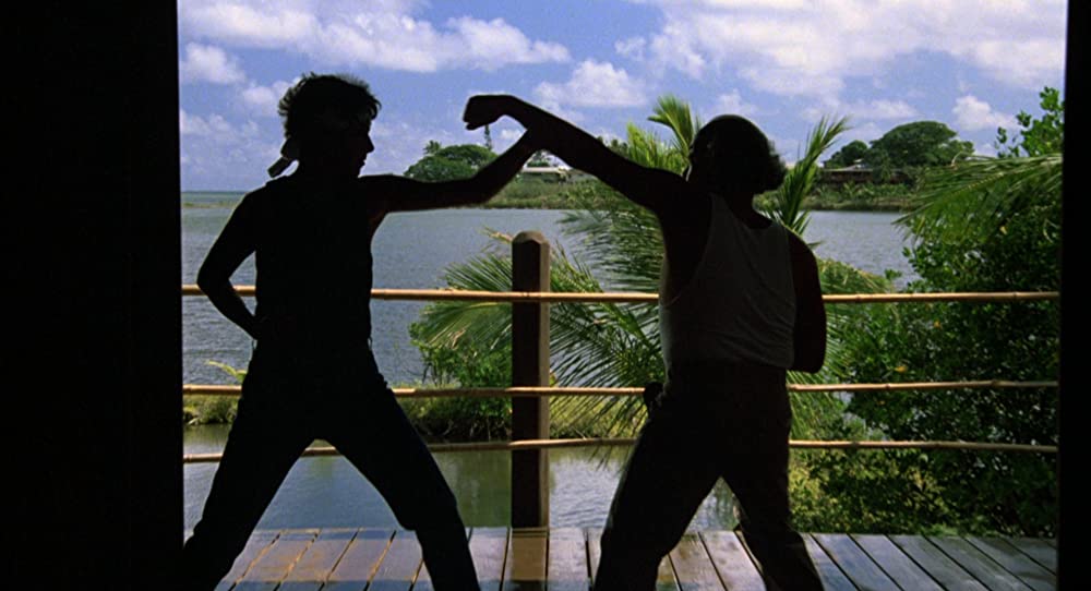 「ベスト・キッド2」ラルフ・マッチオ & 森田则之の画像