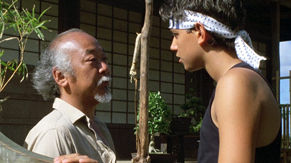 「ベスト・キッド2」ラルフ・マッチオ & 森田则之の画像