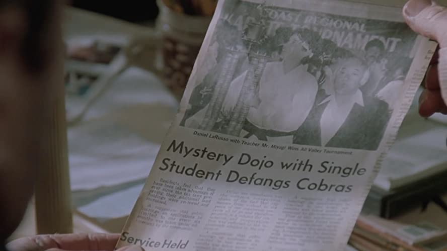 「ベスト・キッド3 最後の挑戦」ラルフ・マッチオ & 森田则之の画像