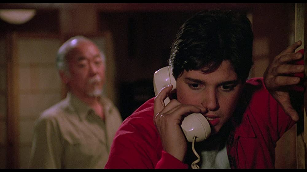 「ベスト・キッド3 最後の挑戦」ラルフ・マッチオ & 森田则之の画像