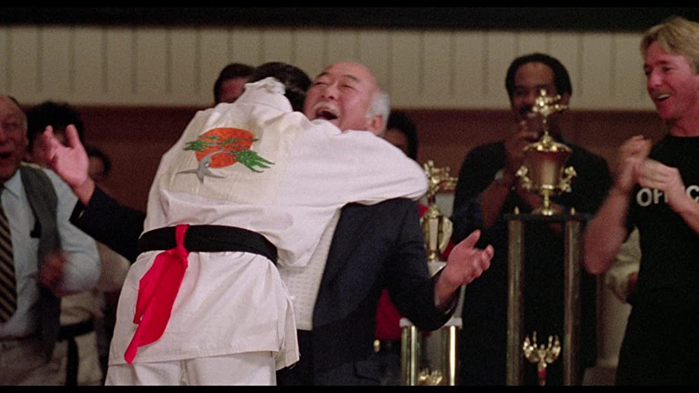 「ベスト・キッド3 最後の挑戦」ラルフ・マッチオ & 森田则之の画像