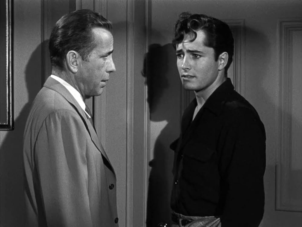 「暗黒への転落」ハンフリー・ボガート & ジョン・デレクの画像