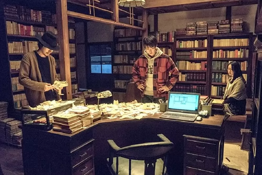 「ビブリア古書堂の事件手帖」野村周平 & 黒木華 & 成田凌の画像