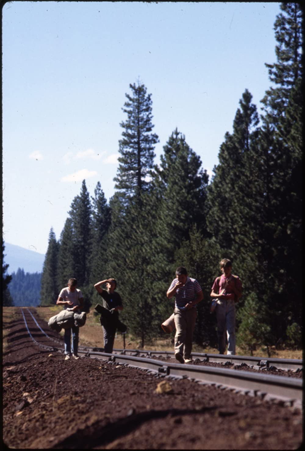 「スタンド・バイ・ミー」リバー・フェニックス & コリー・フェルドマン & ウィル・ウィートン & ジェリー・オコンネルの画像