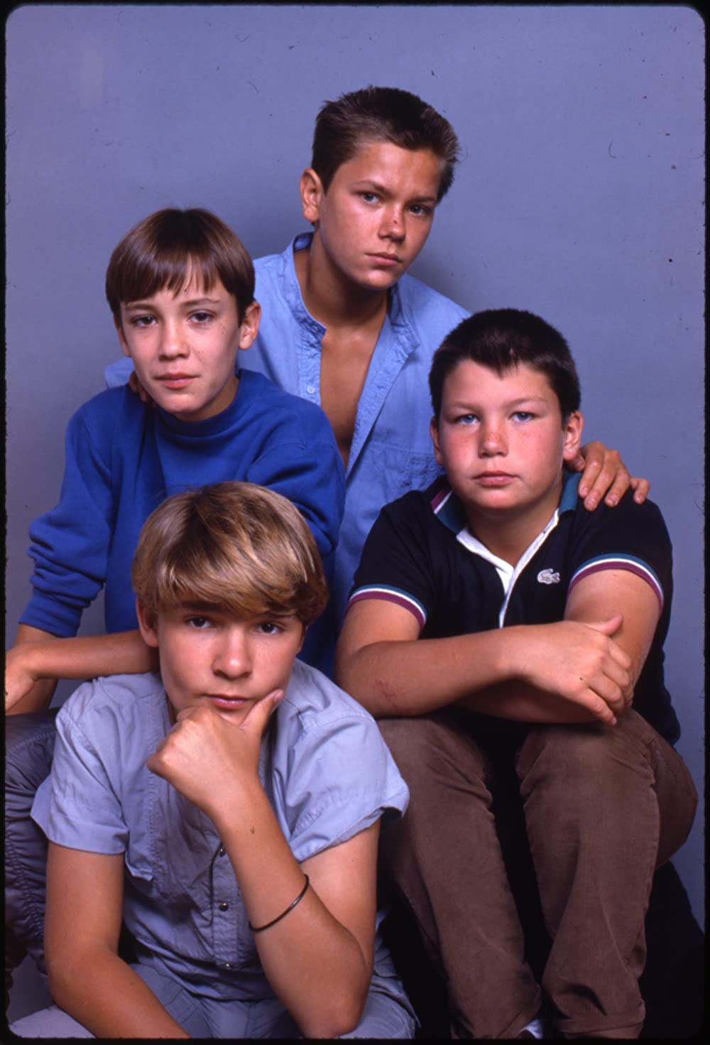 「スタンド・バイ・ミー」リバー・フェニックス & コリー・フェルドマン & ウィル・ウィートン & ジェリー・オコンネルの画像