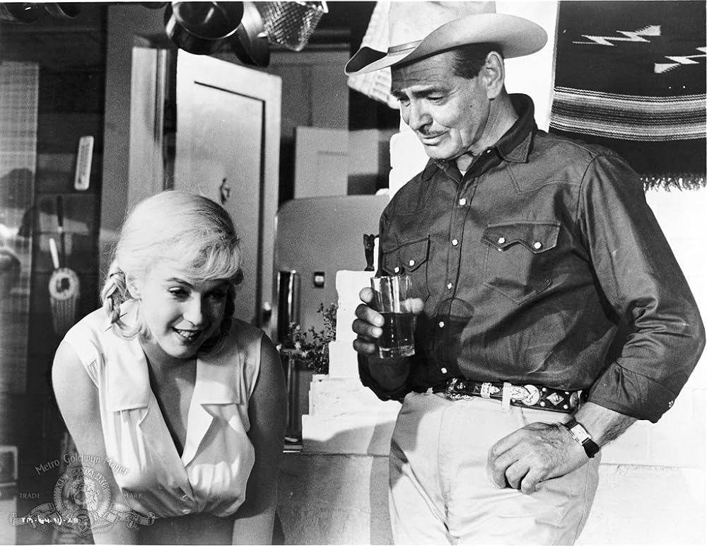 「荒馬と女」クラーク・ゲーブル & マリリン・モンローの画像
