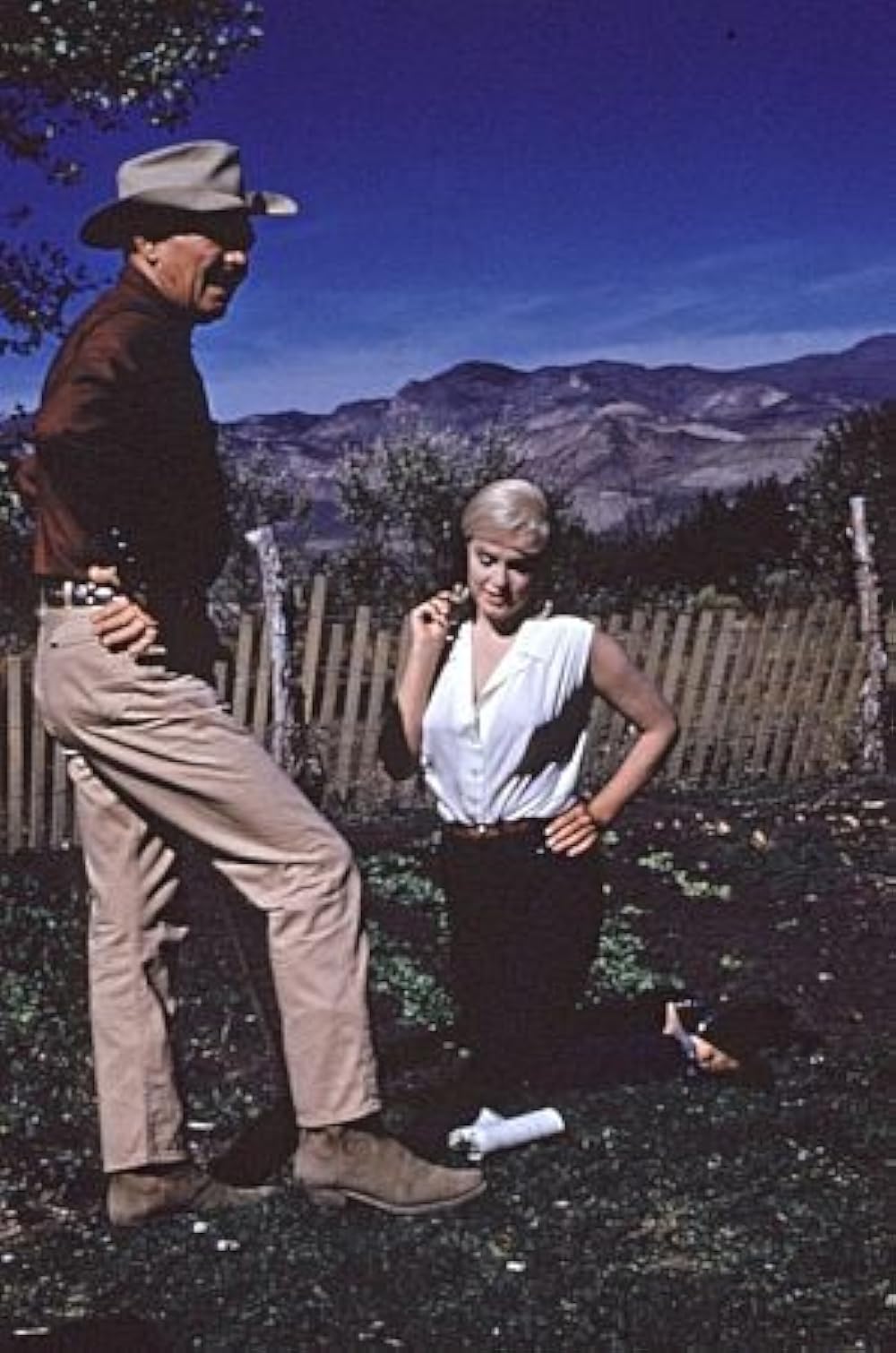 「荒馬と女」クラーク・ゲーブル & マリリン・モンローの画像