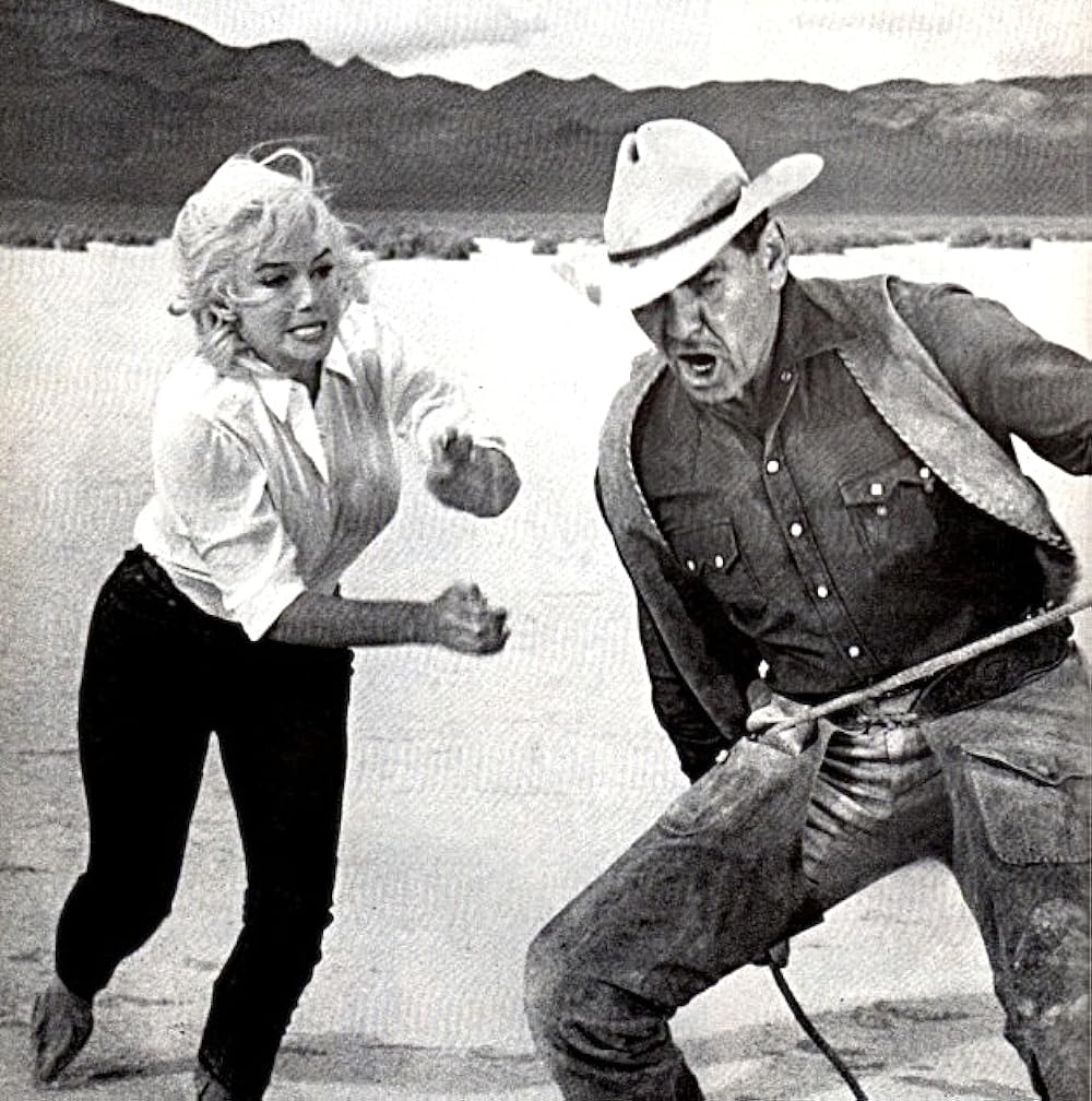 「荒馬と女」クラーク・ゲーブル & マリリン・モンローの画像