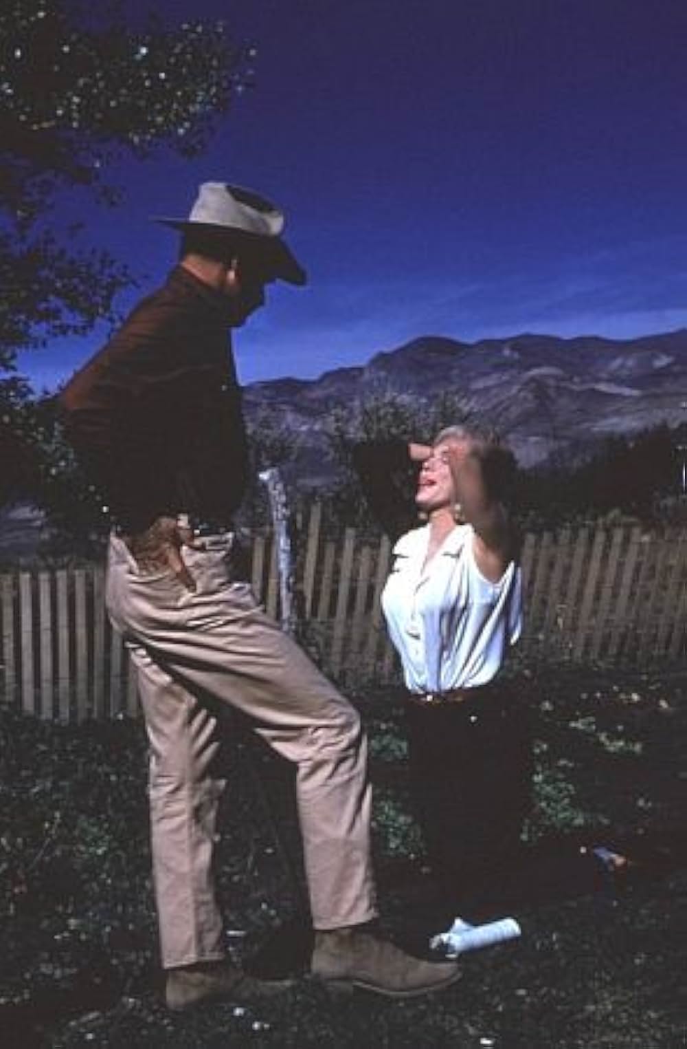 荒馬と女の画像